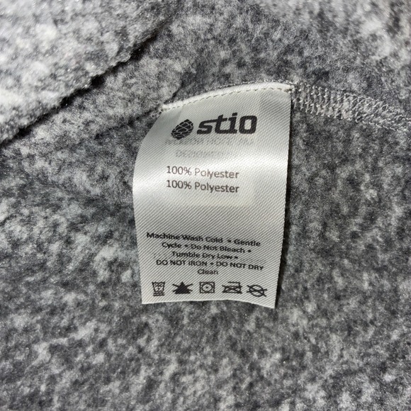 Stio Sweetwater Fleece Hoodie Women's M Heather Grey.  Mint! $149 Retail - Picture 10 of 14